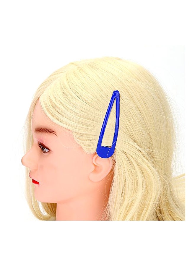 لونيدي مجموعة مشابك شعر معدنية مطلية بالورنيش مكونة من 10 قطع متعدد الألوان 10x (3.5x0.9)بوصة - Image 4