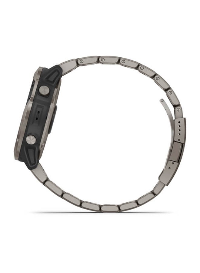 GARMIN - Quatix 6x Solar Smartwatch Titanium with Titanium Band - Image 1