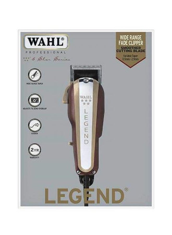 Legend Professional Clipper Black/Red/Silver One Size