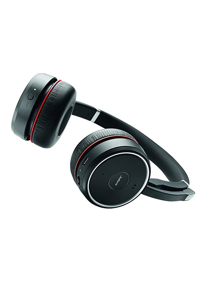 جابرا سماعة رأس إيفولف 75 Ms لاسلكية بتقنية البلوتوث أسود - Image 5