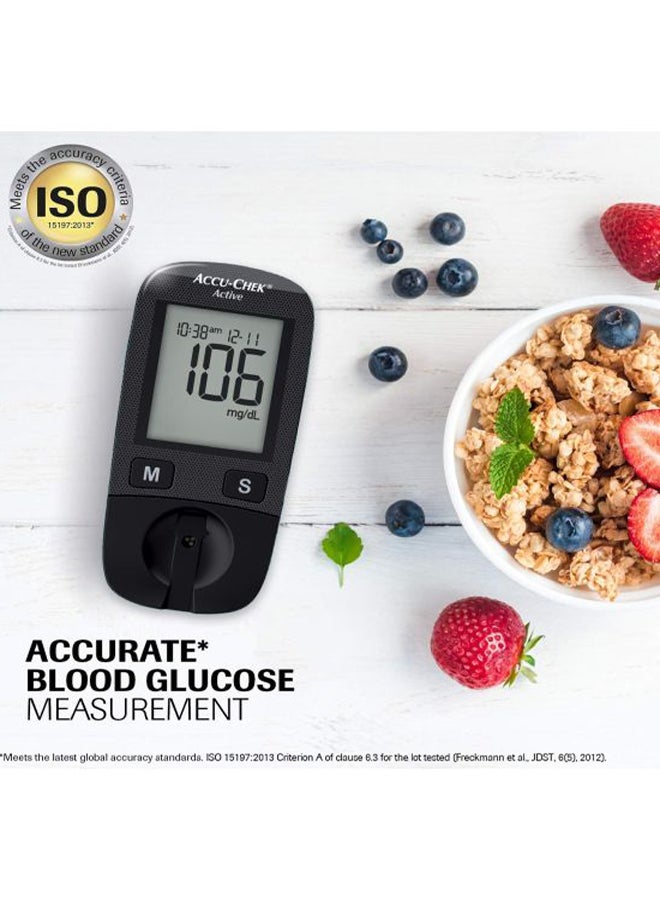 ACCU-CHEK Active Blood Glucose Monitoring System With Test Strips - Image 3