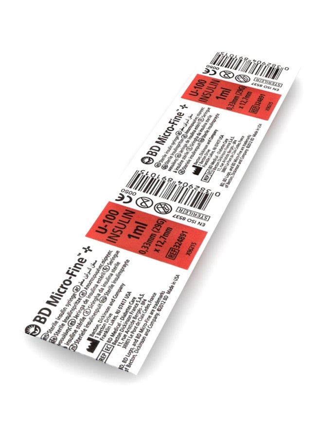BD Micro Fine Insulin Syringes - Image 2