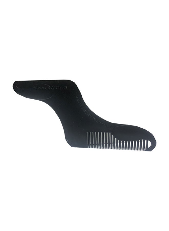Beard Shaping & Styling Tool Comb Black 30grams - Image 3