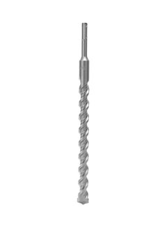 Geepas Hammer Drill Bit, Cross Drill Bit(250mm Working Length) - SDS-Plus Electric Hammer Impact Drill Bit – Ideal to Drill Holes in Concrete Ceramic Tile Stone Metal Plastic & Multi-Layer Materials Silver 24cm