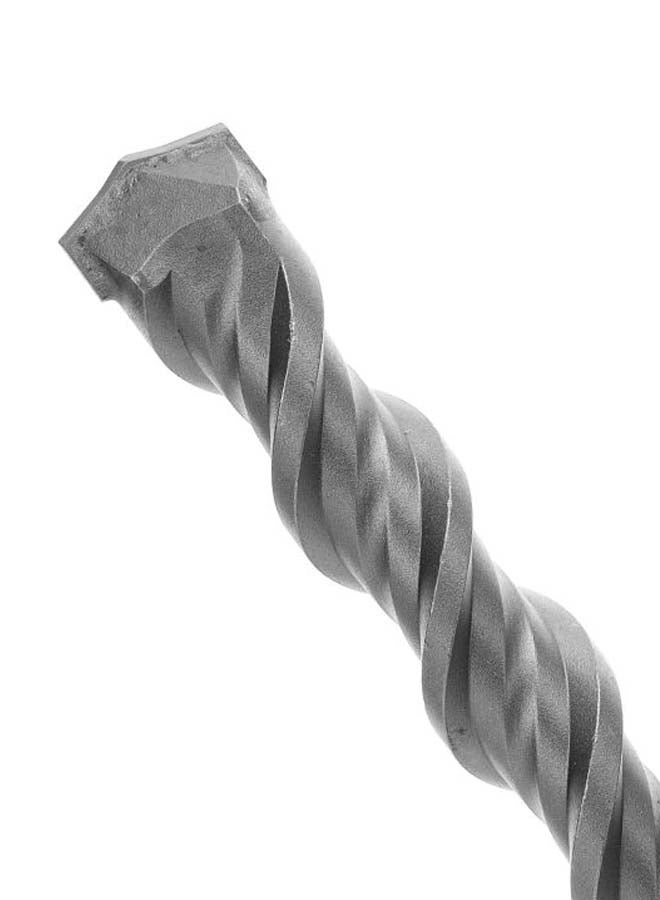 GEEPAS - Geepas Hammer Drill Bit, Cross Drill Bit(250mm Working Length) - SDS-Plus Electric Hammer Impact Drill Bit – Ideal to Drill Holes in Concrete Ceramic Tile Stone Metal Plastic & Multi-Layer Materials Silver 24cm - Image 1