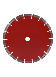 GEEPAS Concrete Cutting Blade 230 MM - Sharp & Durable for General Concrete Products, Stone, Brick, Universal Red/Grey/Black  - Image 2