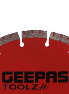 GEEPAS Concrete Cutting Blade 230 MM - Sharp & Durable for General Concrete Products, Stone, Brick, Universal Red/Grey/Black  - Image 3