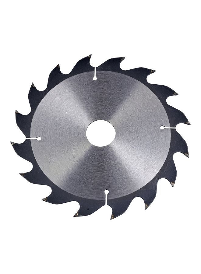 GEEPAS Circular Saw Blade - 185mm x 30mm bore, 20mm Reducer Ring | 20 ATB Calibered Teeth |Ideal for Carpenter, Professional, DIYers & More Silver/Black  - Image 2
