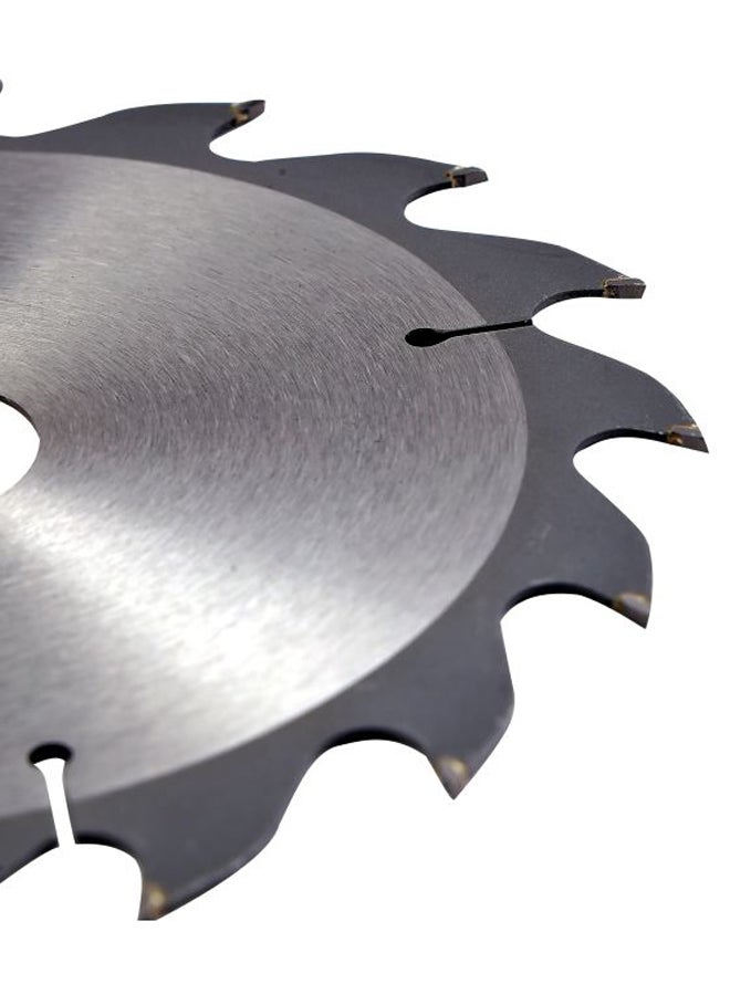 GEEPAS Circular Saw Blade - 185mm x 30mm bore, 20mm Reducer Ring | 20 ATB Calibered Teeth |Ideal for Carpenter, Professional, DIYers & More Silver/Black  - Image 3