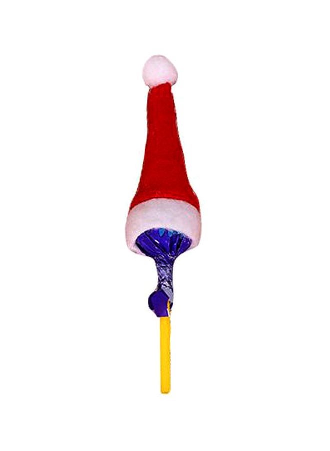 Beauenty Decorative Christmas Mini Lollipop Hat Red/White 4 x 7cm 