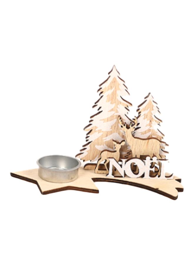 Beauenty Decorative DIY Tree Ornament Beige 12.5x18cm  - Image 1