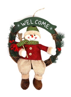 Beauenty Snowman Pendant For Tree Decoration Multicolour 30cm 