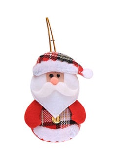 Beauenty Santa Pendant For Tree Decoration Red/White/Black 8 x 13cm  - Image 1