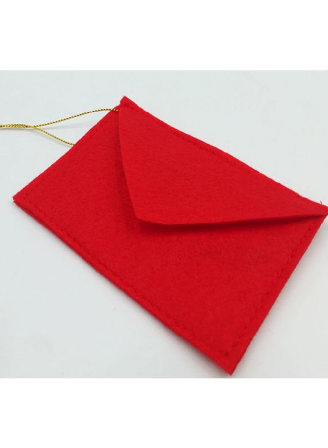 بيوينتي ظرف مزين للكريسماس أحمر/أبيض - Image 2