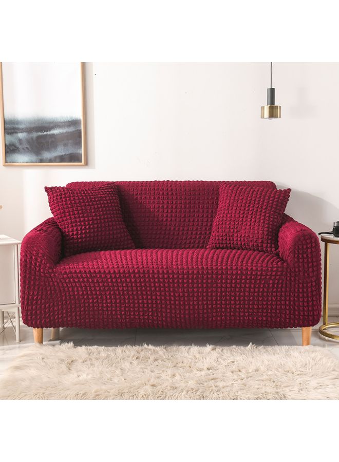 Beauenty Three Seater Sofa Cover Red - Image 2