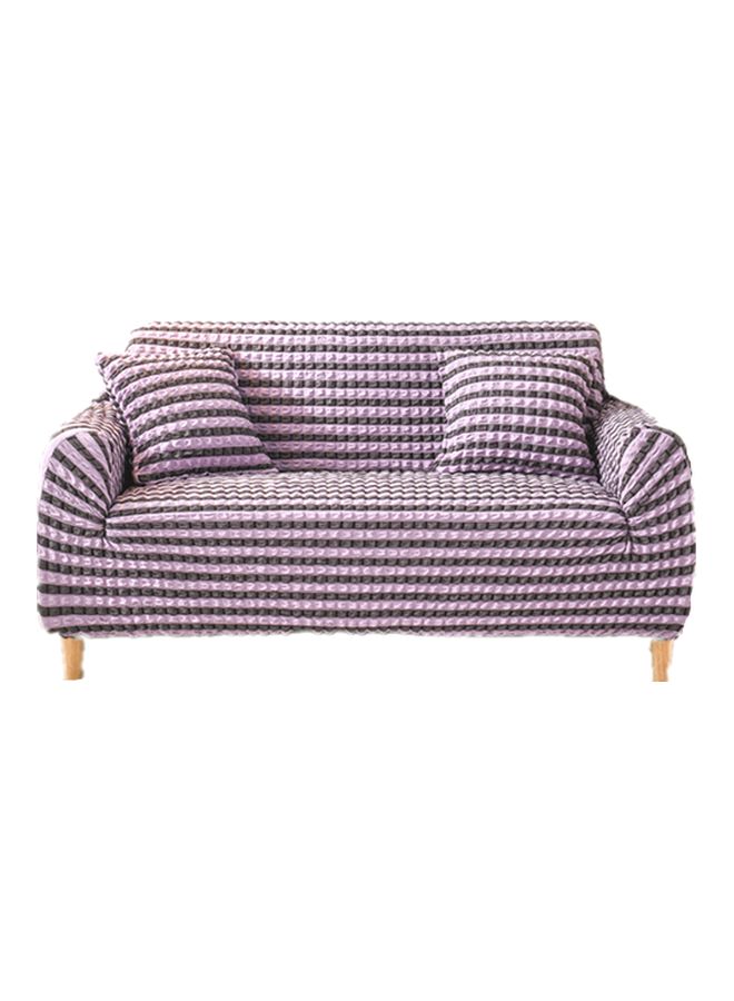 بيوينتي غطاء أريكة ثلاثية المقاعد أرجواني - Image 1