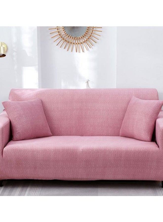 بيوينتي غطاء لتزيين أريكة بعدد 3 مقاعد وردي 190 x 230سم - Image 2
