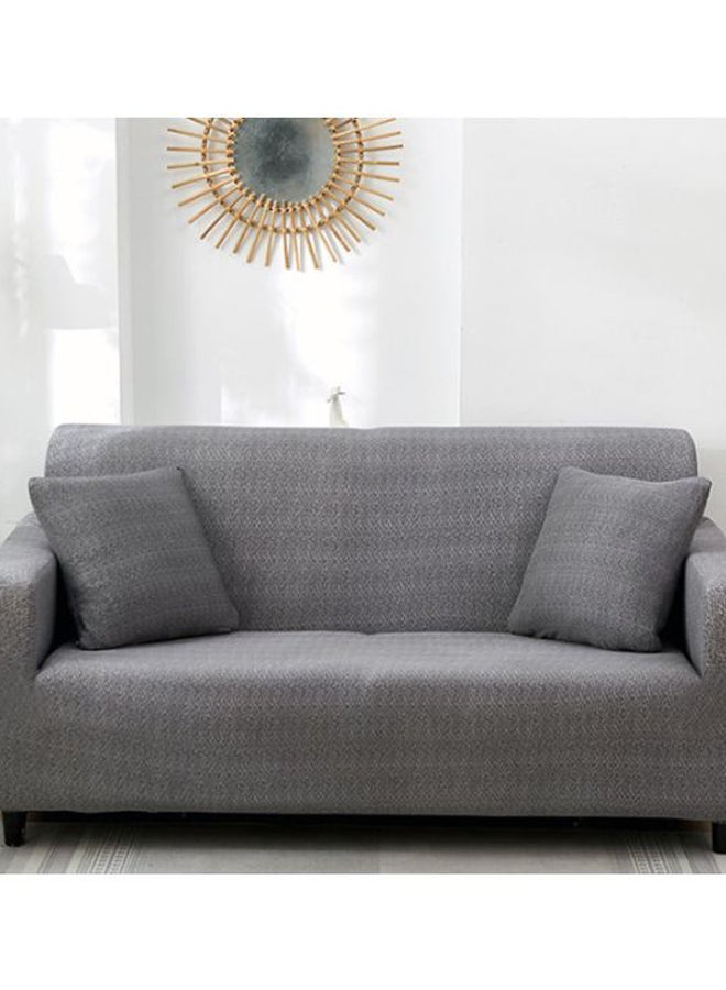 Beauenty 3-Seat Decorative Sofa Cover Dark Grey 190 x 230cm - Image 2
