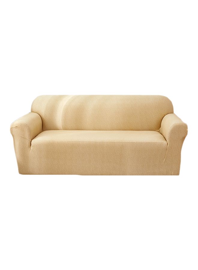 Beauenty Three Seater Sofa Cover Beige - Image 1