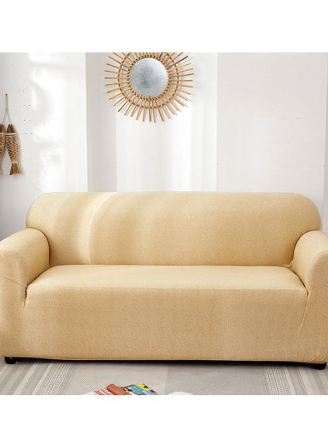 Beauenty Three Seater Sofa Cover Beige - Image 2