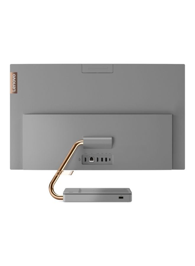 Lenovo - IdeaCentre A540 All-In-One Desktop With 27-Inch Display, Core i7 Processor/8GB RAM/1TB HDD+128GB SSD Hybrid Drive/Windows 10/Intel UHD Graphics 630 Mineral Grey - Image 1
