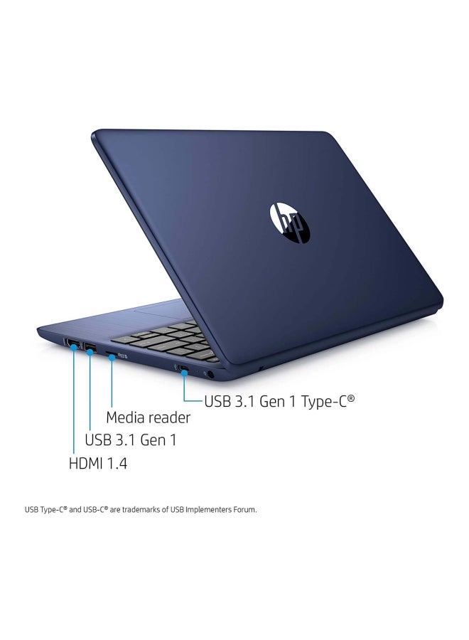 Stream 11-ak0004nx Laptop With 11.6-Inch Display, Celeron Processor/4GB RAM/64GB/Intel UHD Graphics Royal Blue Royal Blue
