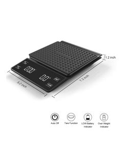 Coffee Scale With Timer Black 13.2x18.29x3.05cm - v1597829755/N39802162A_3