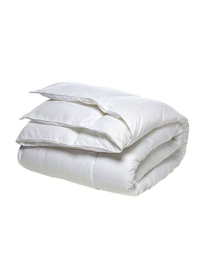 Comfy Duvet Down Comforter Cotton Blend White
