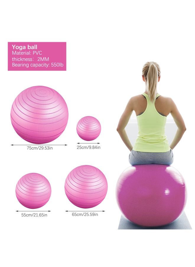 Anti-Burst Yoga Ball With Hand Pump 75cm - v1597831011/N39802894A_7