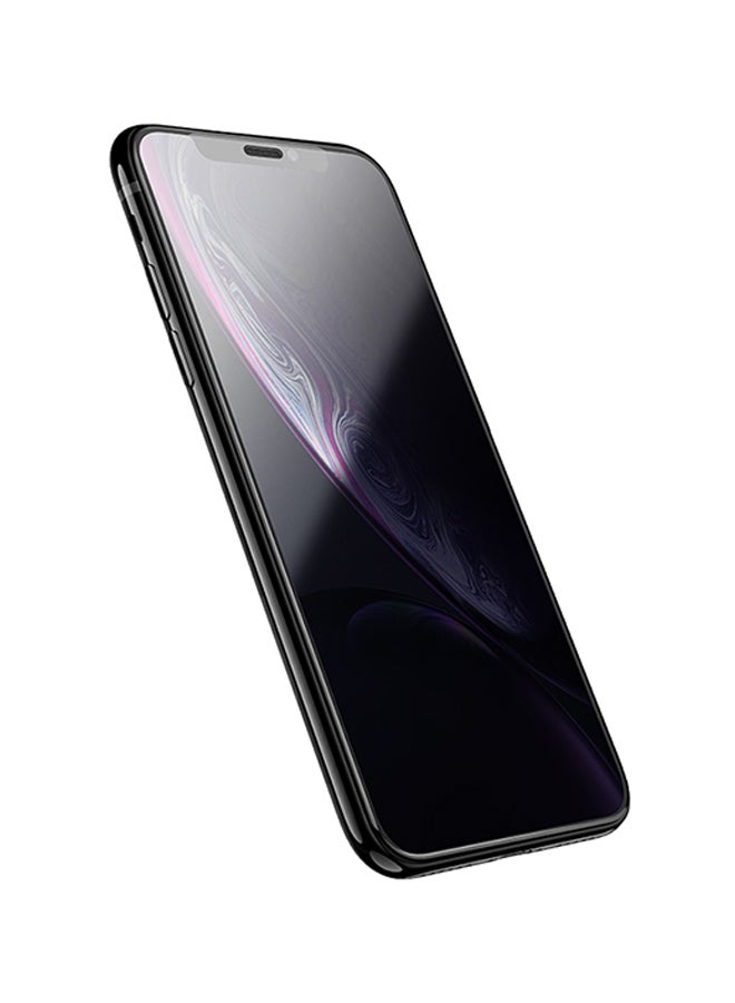 XIMIVOGUE Tempered Glass Screen Protector For Apple iPhone X/Xs/11 Pro Clear/Black  - Image 3