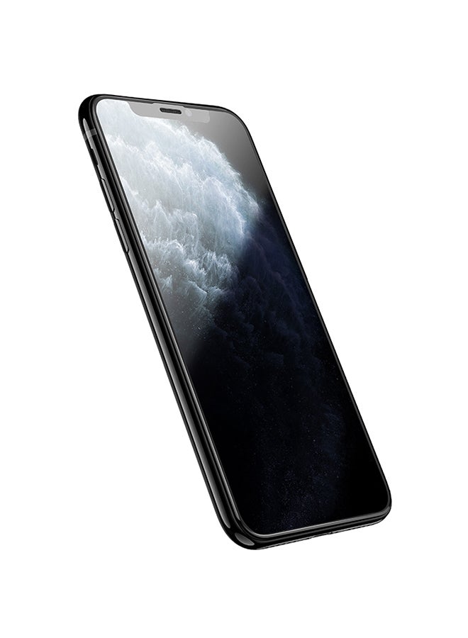 XIMIVOGUE 3D Full Screen Tempered Glass For Apple iPhone XR/11 Clear/Black  - Image 3