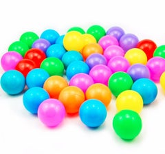 Generic 50-Piece Soft Plastic Ocean Balls Set Multicolor 6x6x6cm  - Image 2