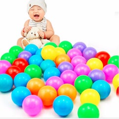 Generic 50-Piece Soft Plastic Ocean Balls Set Multicolor 6x6x6cm  - Image 3