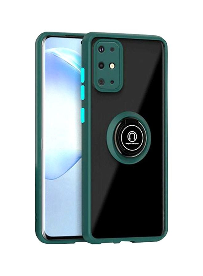 devia Parkour 2 Series Protective Case Cover With Ring Holder For Samsung Galaxy S20 Plus Black/Green - Image 1