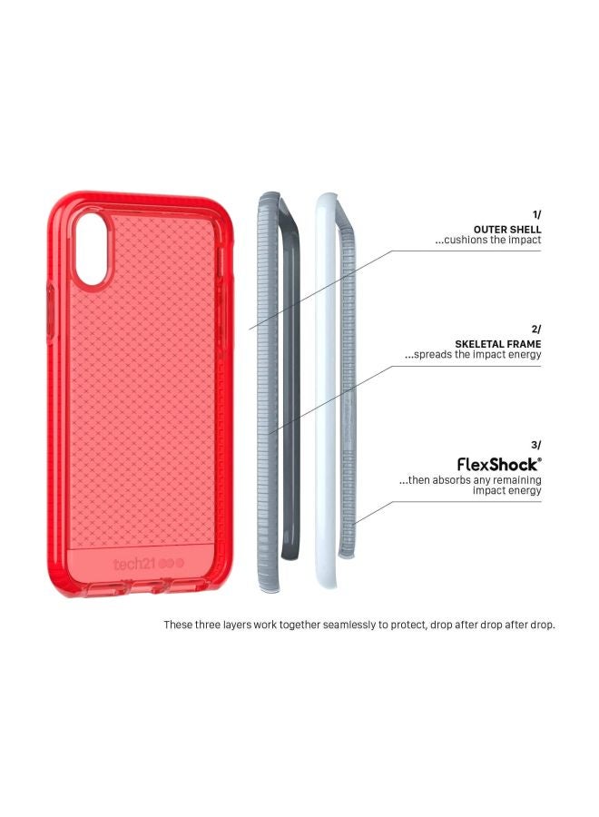 tech21 - Protective Case Cover For Apple iPhone Xs Max Rouge Red - Image 1