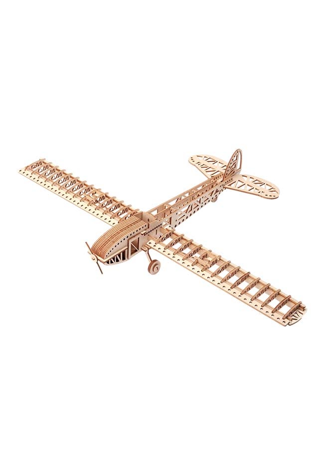 كوكوون أحجية فنية لقطع التركيب ثلاثية الأبعاد بتصميم أجنحة خشبية 60x39x9سم - Image 1