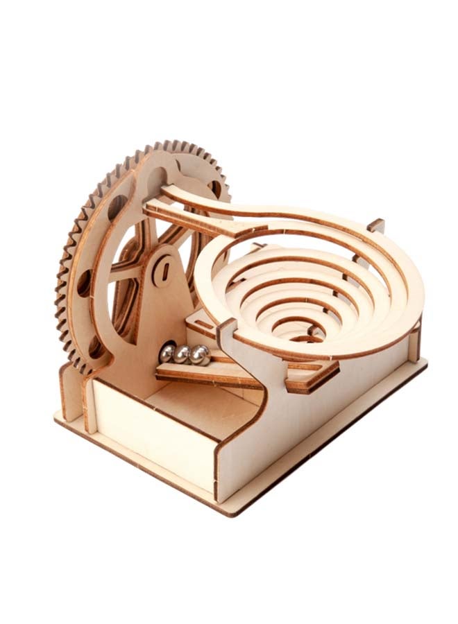 كوكوون أحجية خشبية ثلاثية الأبعاد بتصميم رخامي آلي 15x10.5x12سم - Image 1