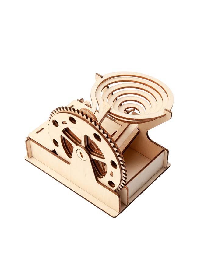 3D Wooden Motorized Marble Run Puzzle 15x10.5x12cm - v1597834195/N39891785A_2