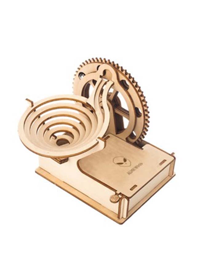 كوكوون أحجية خشبية ثلاثية الأبعاد بتصميم رخامي آلي 15x10.5x12سم - Image 4