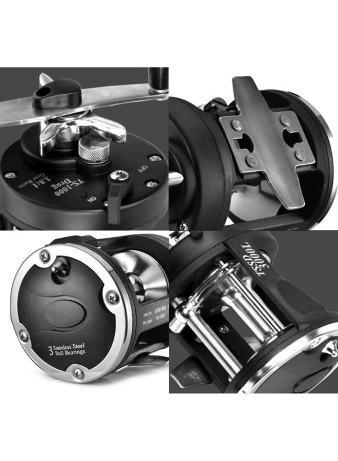 Lizard Portable Sea Fishing Reel 3.43x3.03inch - Image 3