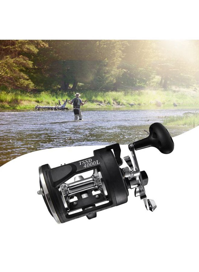 Lizard Portable Sea Fishing Reel 3.43x3.03inch - Image 2