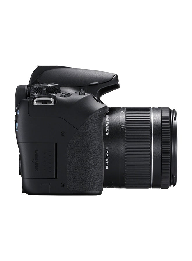 كاميرا EOS 850D DSLR بعدسة EF-S مقاس 18-55 مم بمثبت صور، وتقنية المحرك الخطوي، ومستشعر APS-C، بدقة 24.1 ميجابكسل، ومستشعر CMOS ثنائي البكسل، وخاصية البلوتوث، والواي فاي، وشاشة متغيرة الزاوية تعمل باللمس، وأفلام بجودة 4K - v1597836426/N39897634A_6