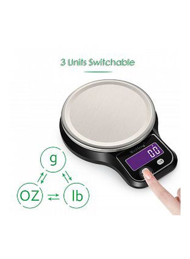 WeiHeng - Electronic Digital Kitchen Scale Black - Image 1