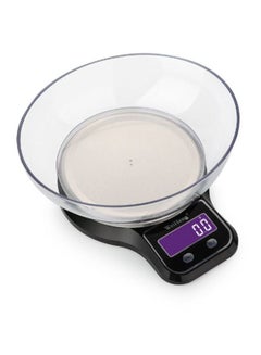 WeiHeng Electronic Digital Kitchen Scale Black  - Image 1