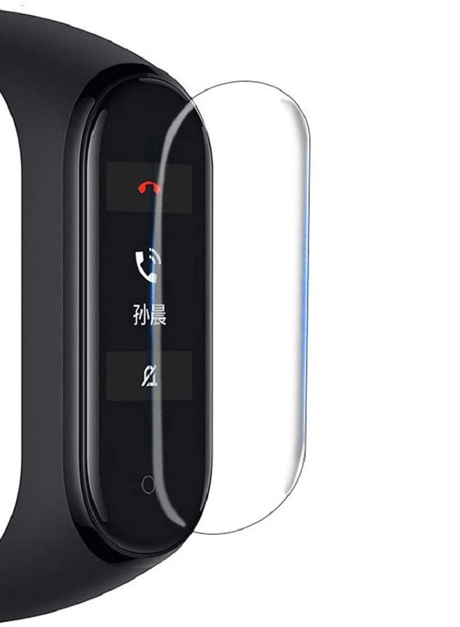 Neutral TPU Film Screen Protector For Xiaomi Mi Band 5 Clear - Image 3