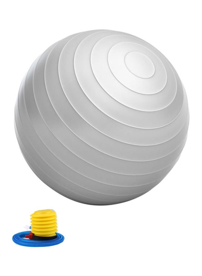 TOMSHOO Anti-Burst Yoga Ball With Hand Pump 65cm  - Image 1