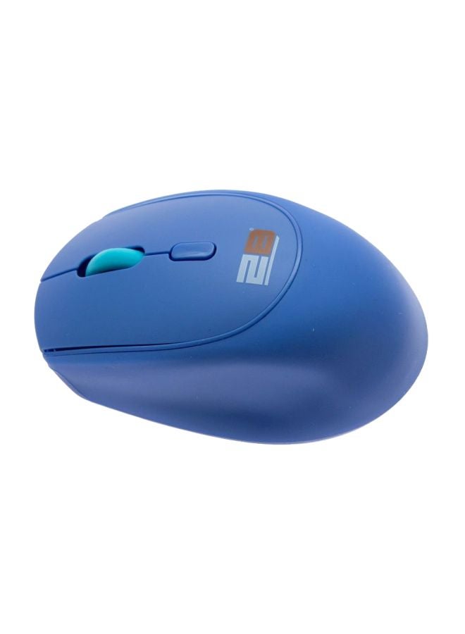 Wireless Silicone Mouse Blue