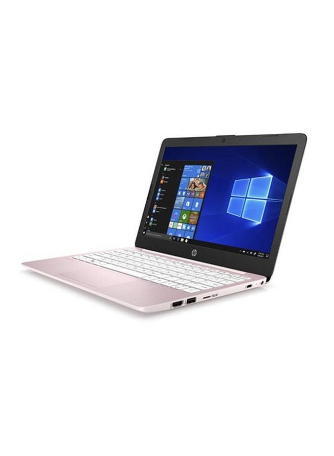 HP - Stream 11-AK0003NX With 11.6-Inch HD Display/Intel Celeron N4020 Processor/4GB RAM/64GB eMMC/Intel UHD Graphics/Windows 10/ Rose Pink - Image 1
