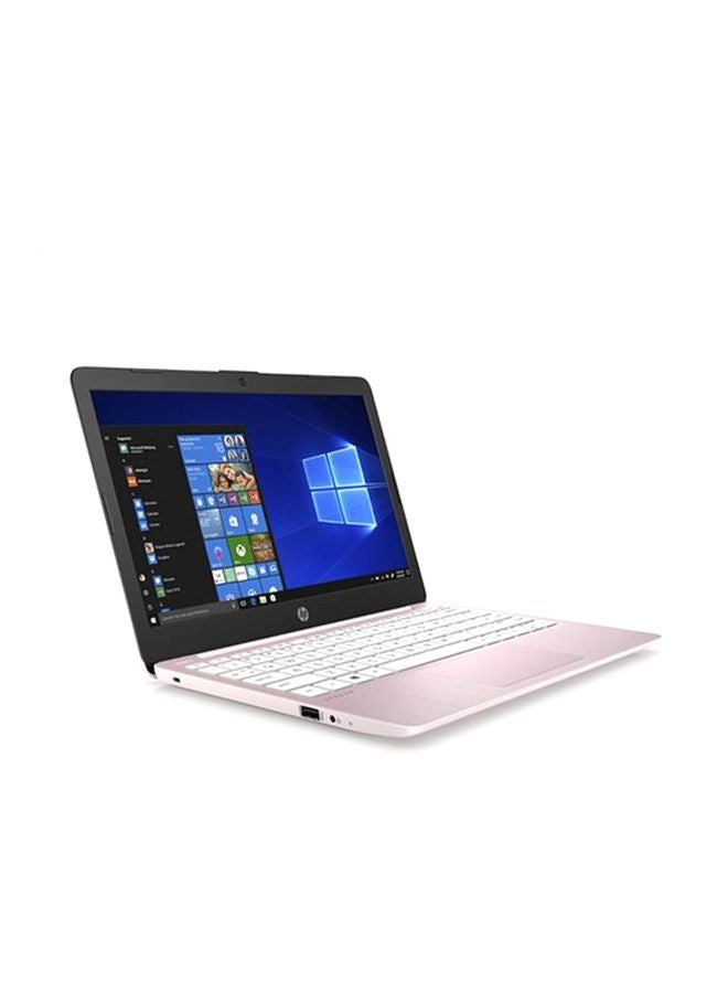 HP - Stream 11-AK0003NX With 11.6-Inch HD Display/Intel Celeron N4020 Processor/4GB RAM/64GB eMMC/Intel UHD Graphics/Windows 10/ Rose Pink - Image 1