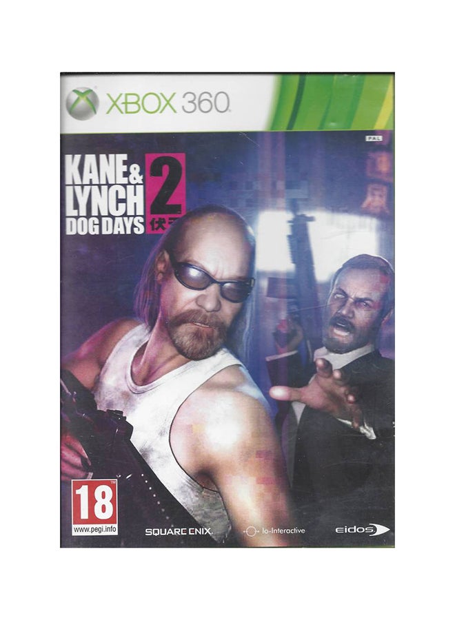 سكوير انيكس لعبة "Kane & Lynch Dog Days 2" - xbox_360 